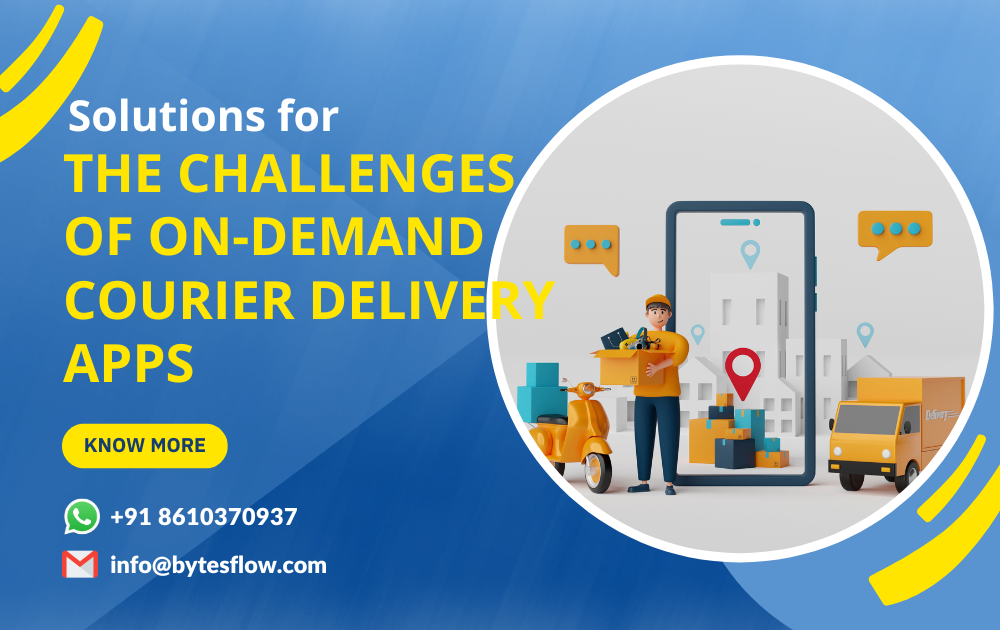 Solutions for Challenges of On-Demand Courier Delivery App